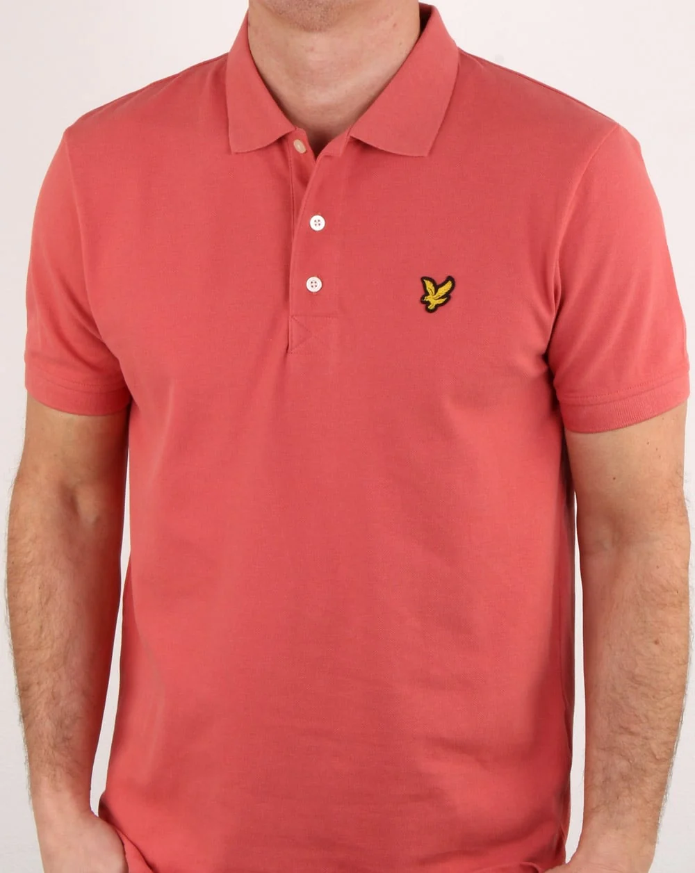 Lyle And Scott Polo Shirt Pink