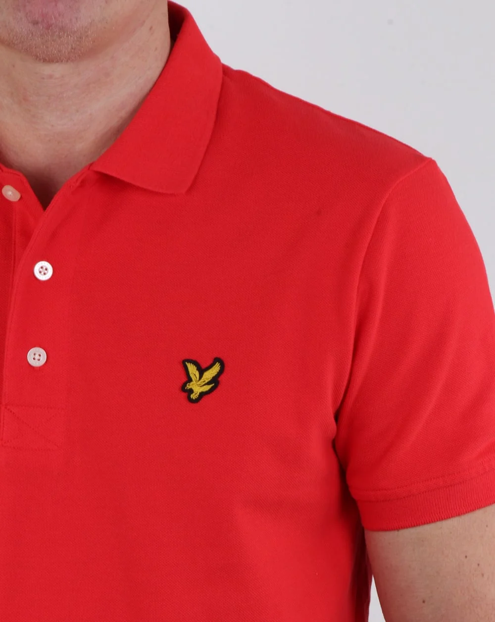 Lyle And Scott Polo Shirt Poppy - Image 2