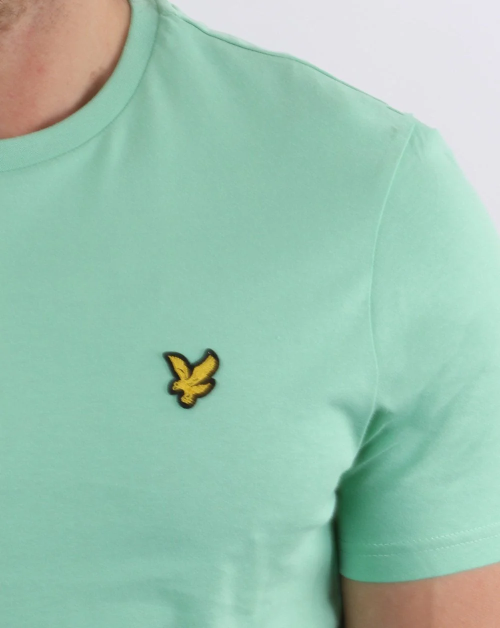 Lyle And Scott T-shirt Sea Mint - Image 3