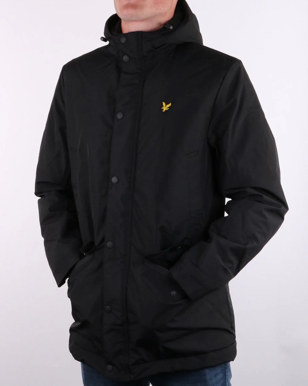 Lyle And Scott Techincal Parka Jet Black