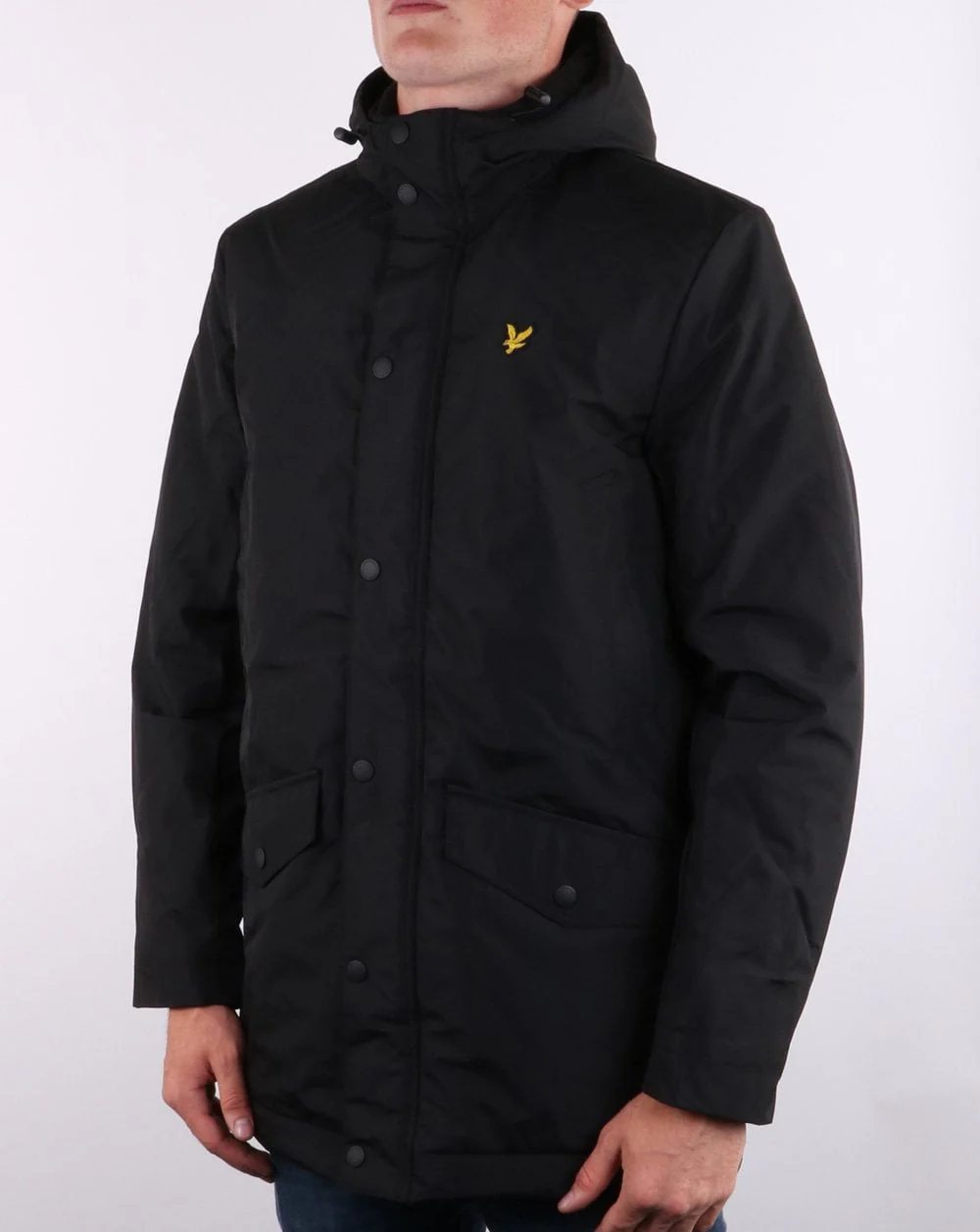 Lyle And Scott Techincal Parka Jet Black - Image 4