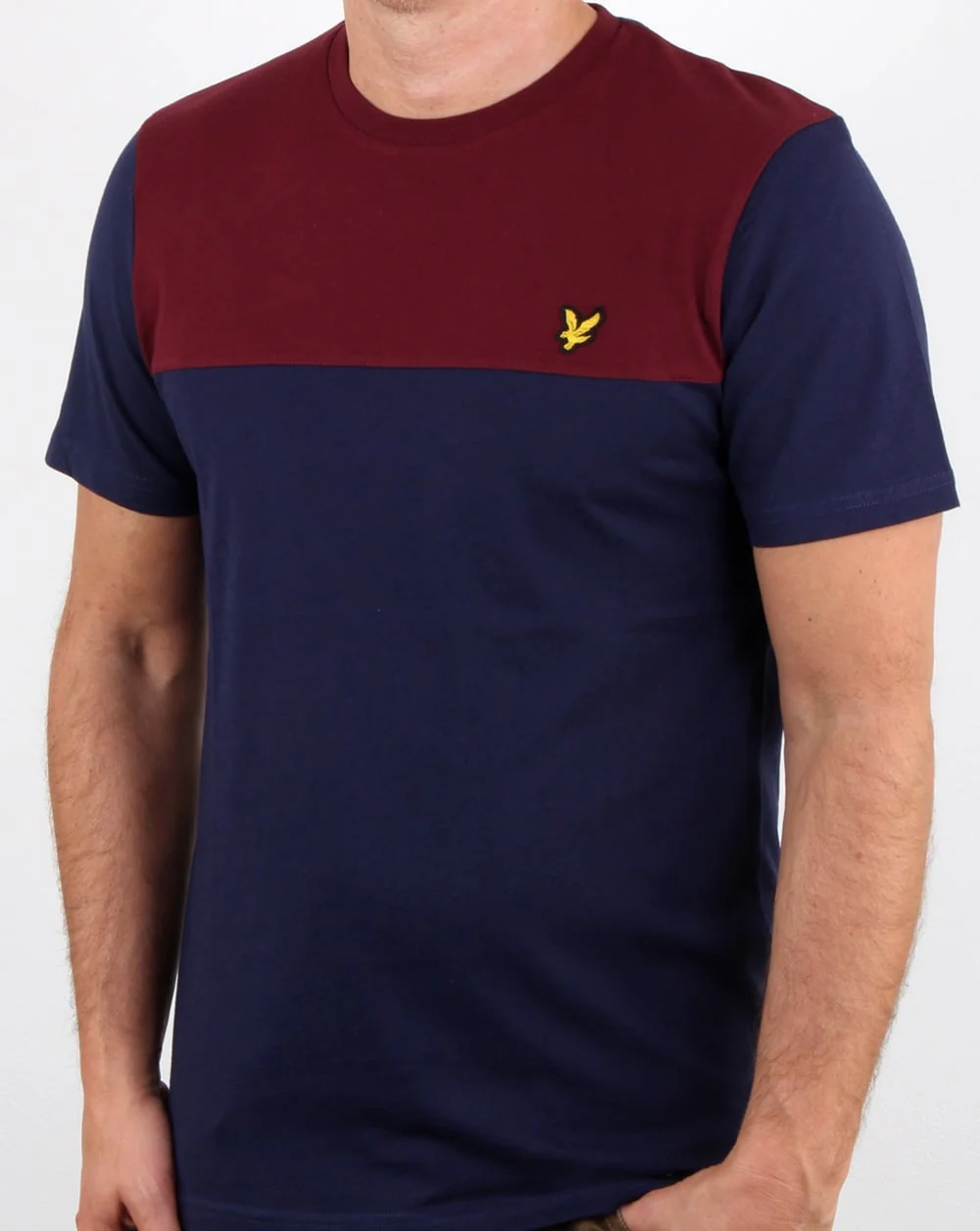 Lyle And Scott Yoke T Shirt Navy