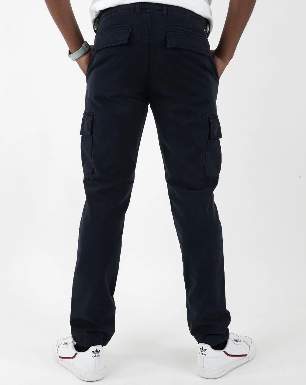 Lyle & Scott Cargo Trouser Dark Navy - Image 3