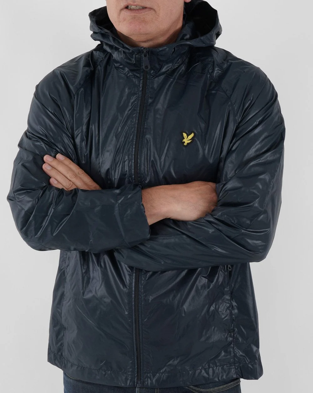 Lyle & Scott Lightweight Jacket Dark Navy - Image 2