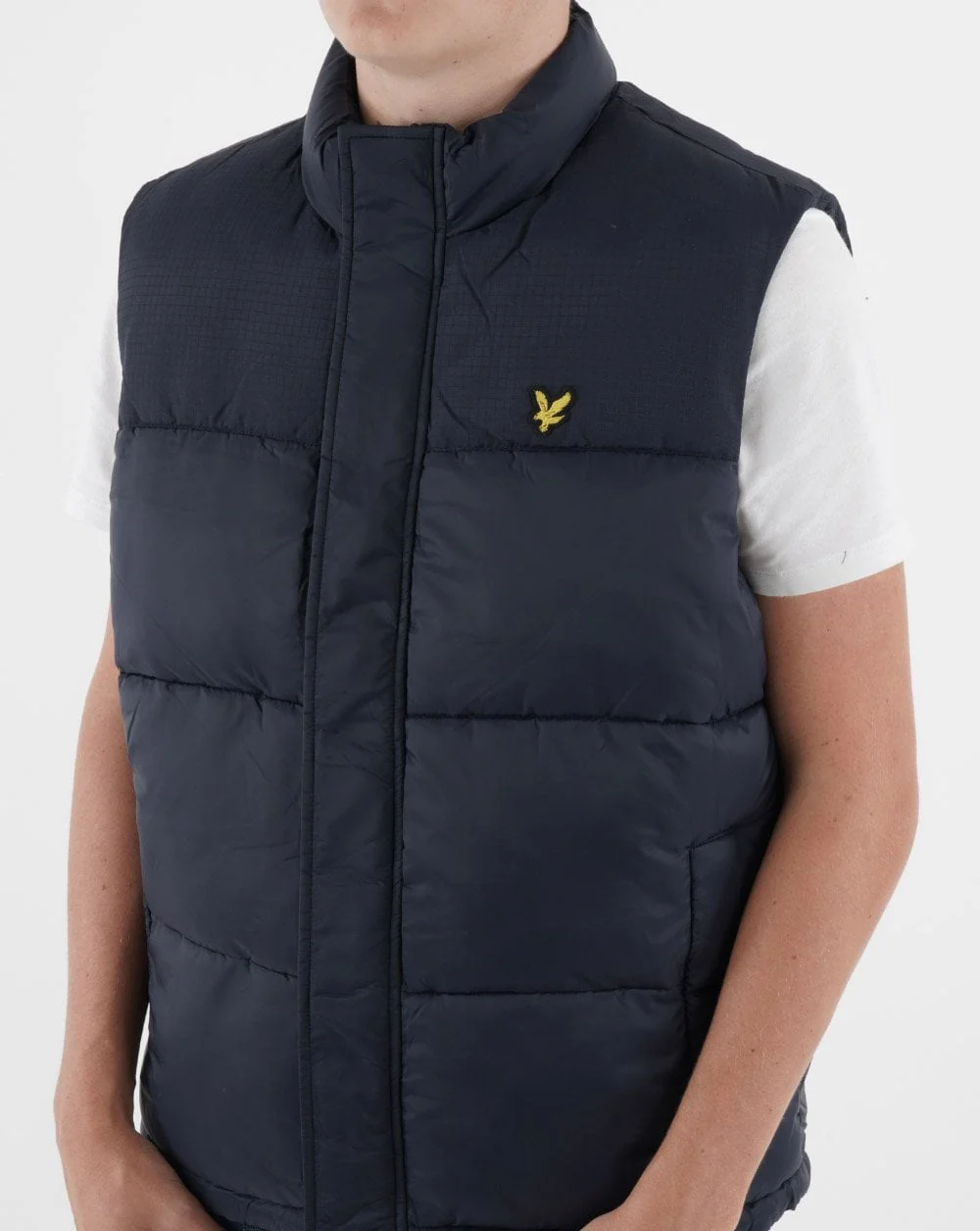 Lyle & Scott Padded Gilet Dark Navy - Image 3