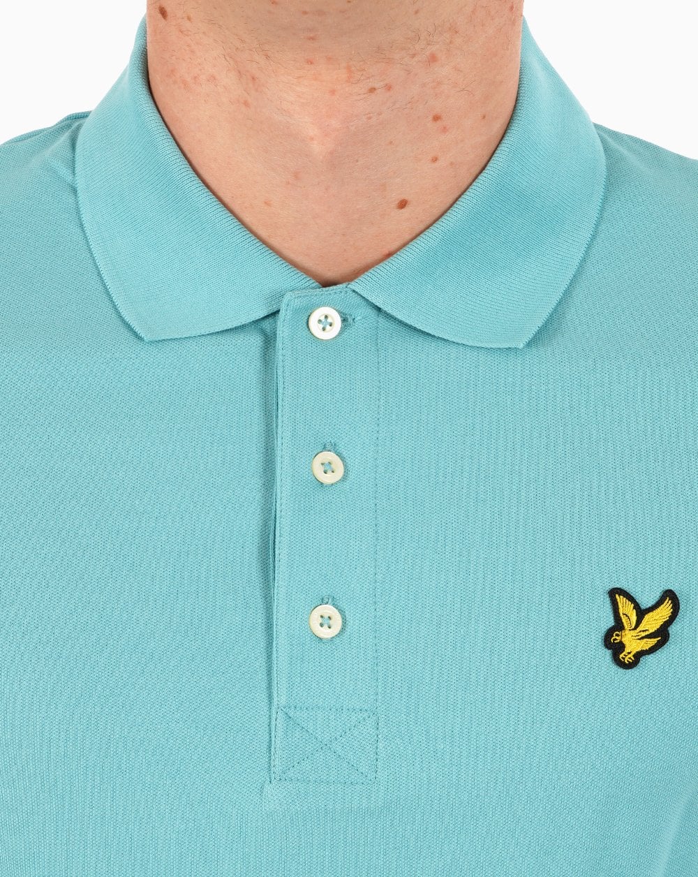 Lyle & Scott Polo Shirt Alpine Sky - Image 2