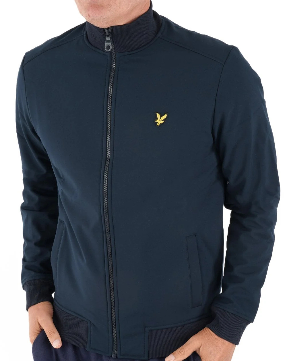 Lyle & Scott Softshell Jacket Dark Navy - Image 2