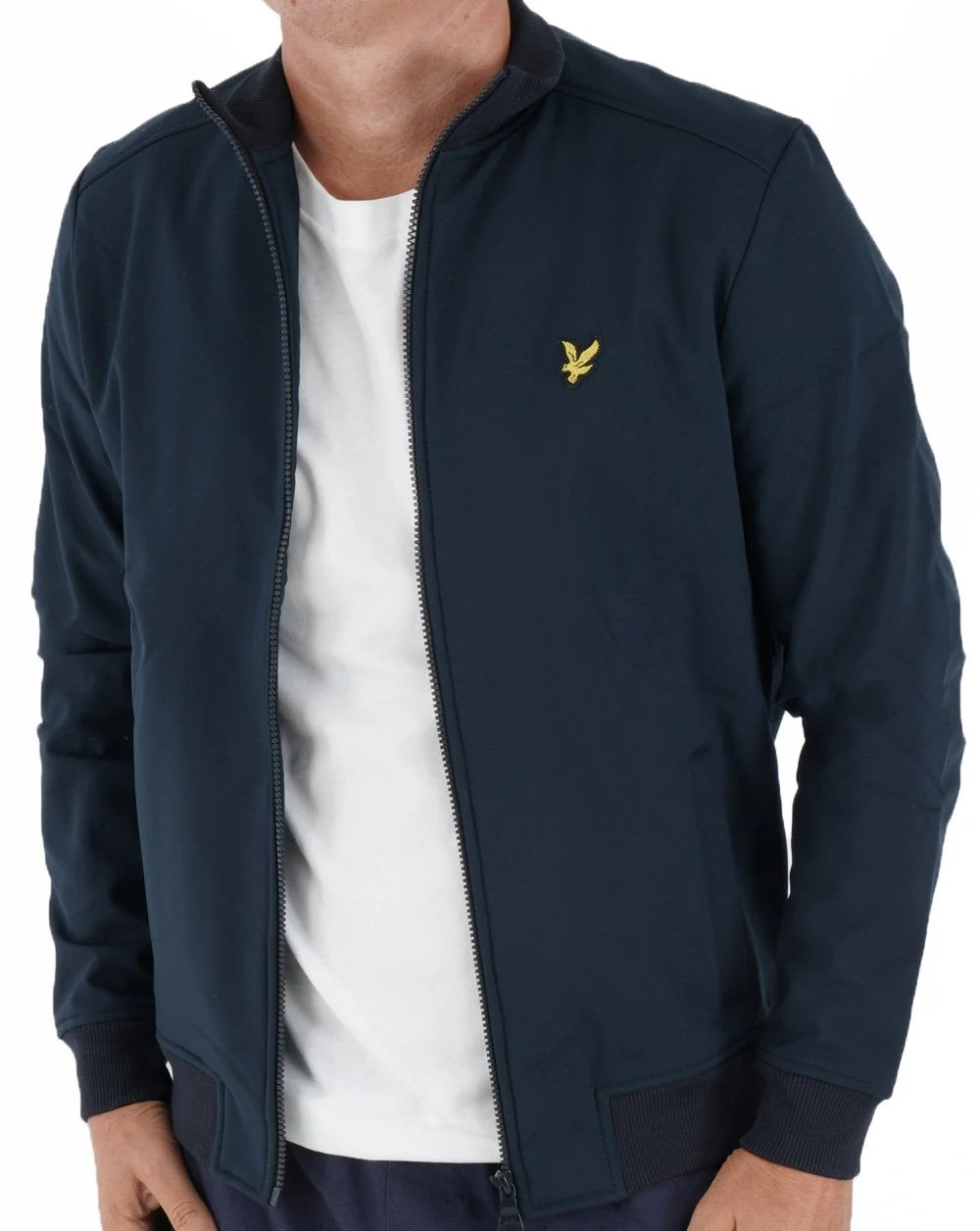 Lyle & Scott Softshell Jacket Dark Navy - Image 5