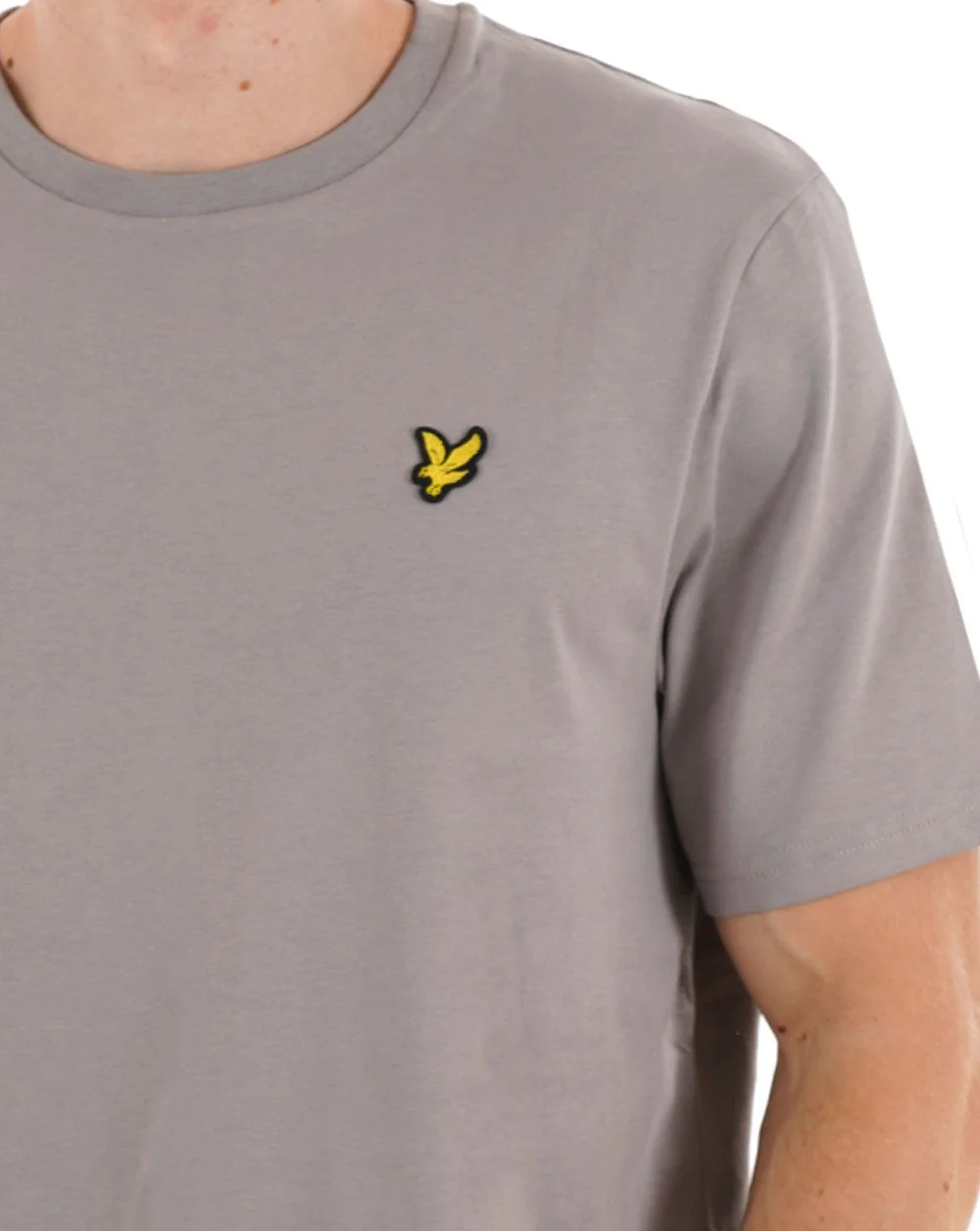 Lyle & Scott T Shirt Gull Grey - Image 2