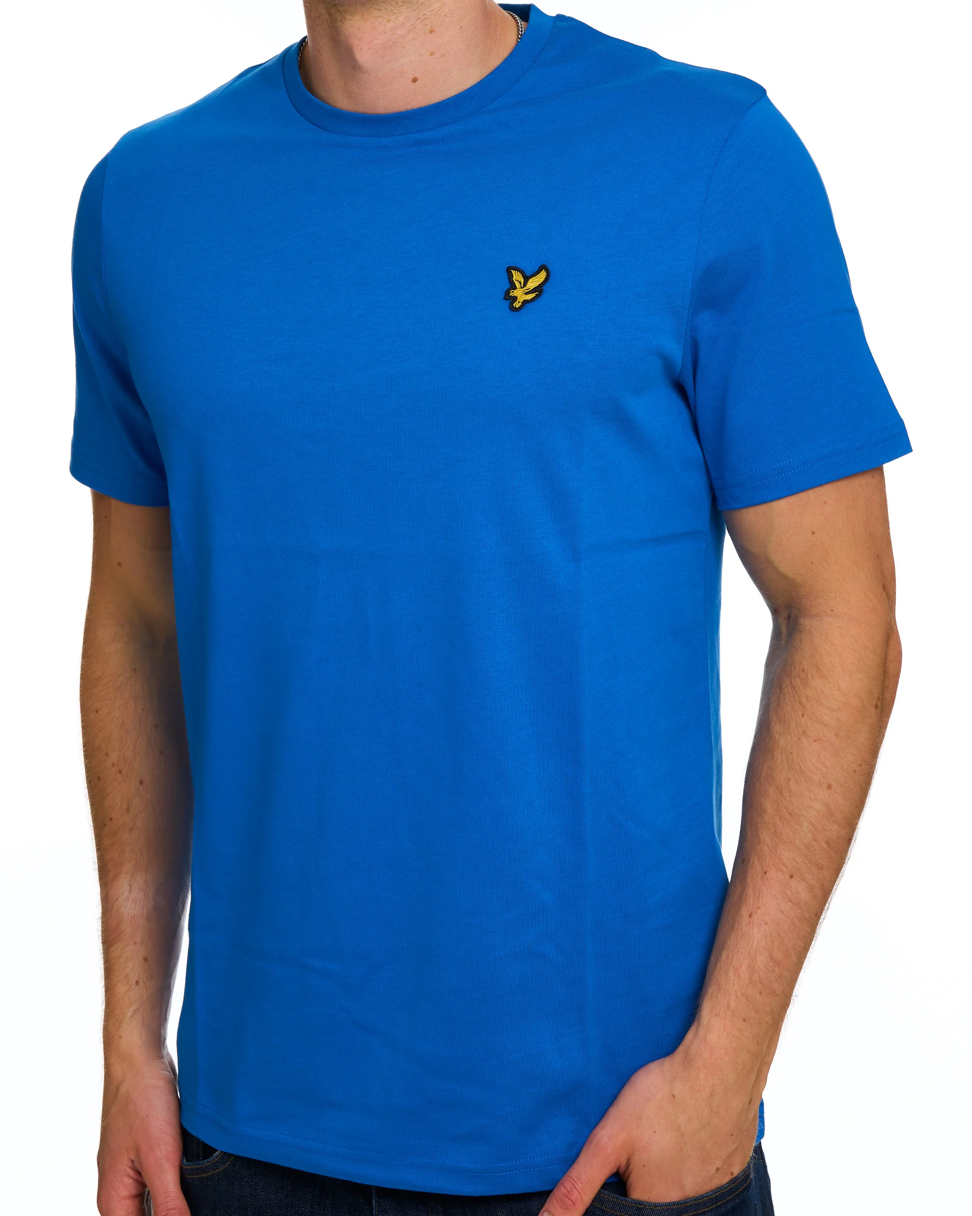 Lyle & Scott T Shirt Lucid Blue - Image 2