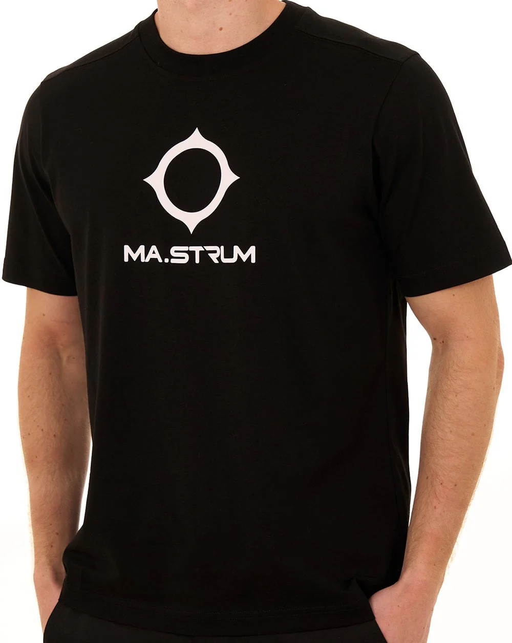 MA.STRUM Beam Logo T Shirt Jet Black - Image 2