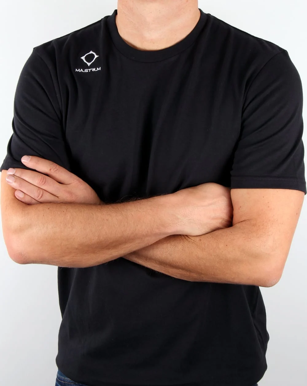 Ma.strum Emblem T Shirt Dark Navy - Image 3