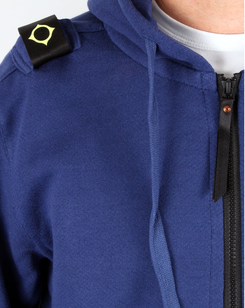 Ma.strum Hooded Zip Through Sweat Patriot Blue - Image 2