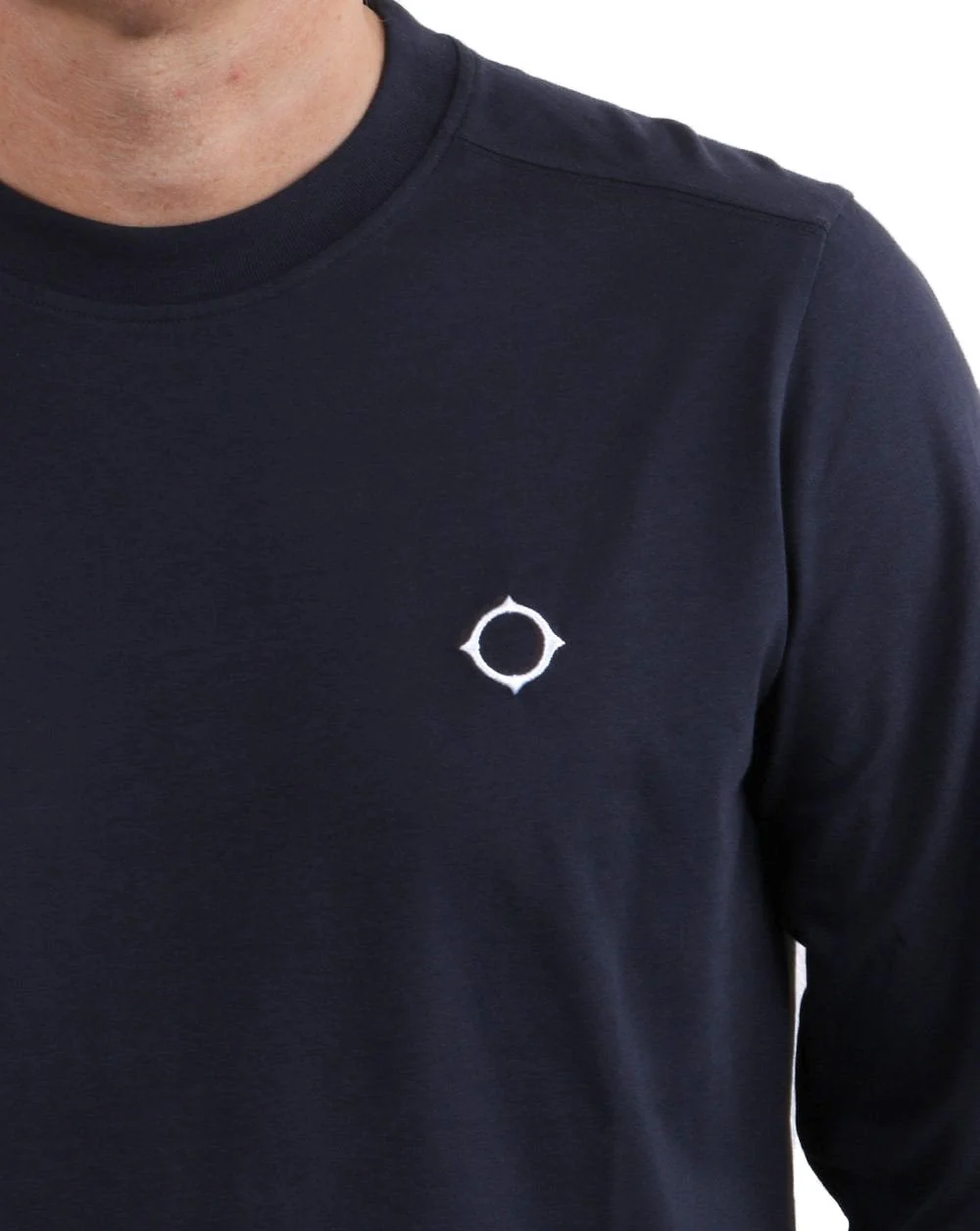 Ma.strum Long Sleeve Icon T-shirt Navy - Image 2