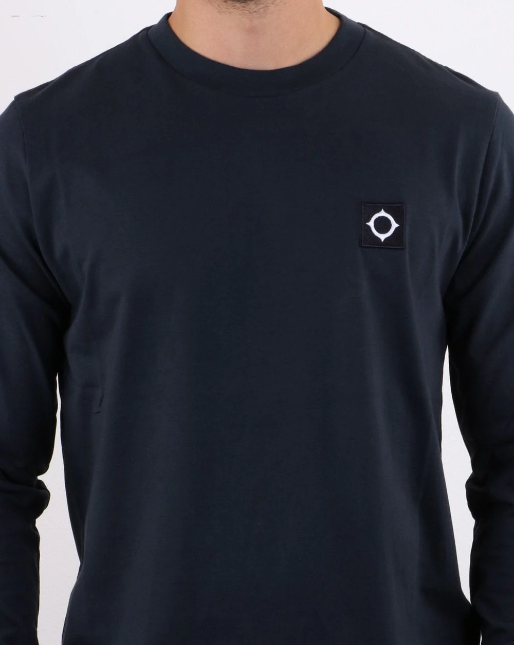 Ma.strum Ls Icon T Shirt Dark Navy - Image 4