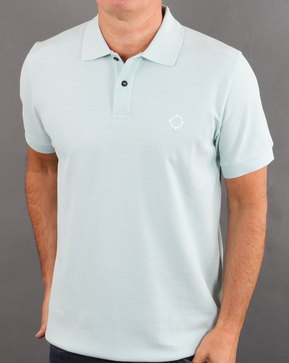 Ma.strum Pique Polo Mist Green - Image 5