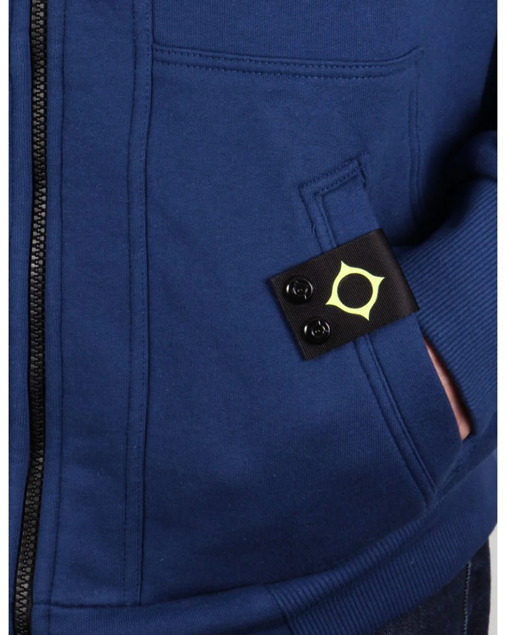 Ma.strum Zip Through Hoody Northern Blue - Image 3