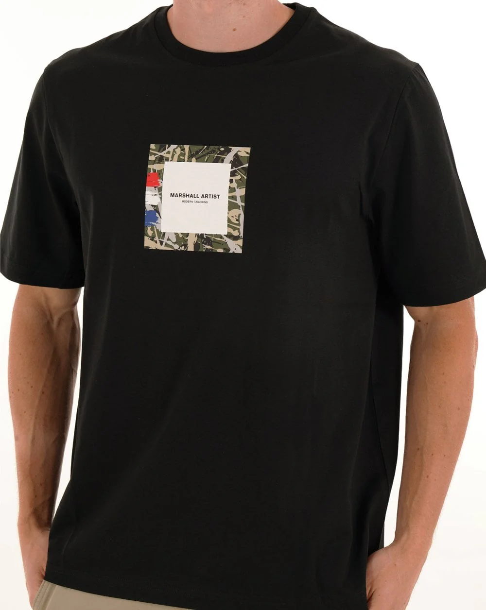 Marshall Artist Adored Logo T Shirt Black