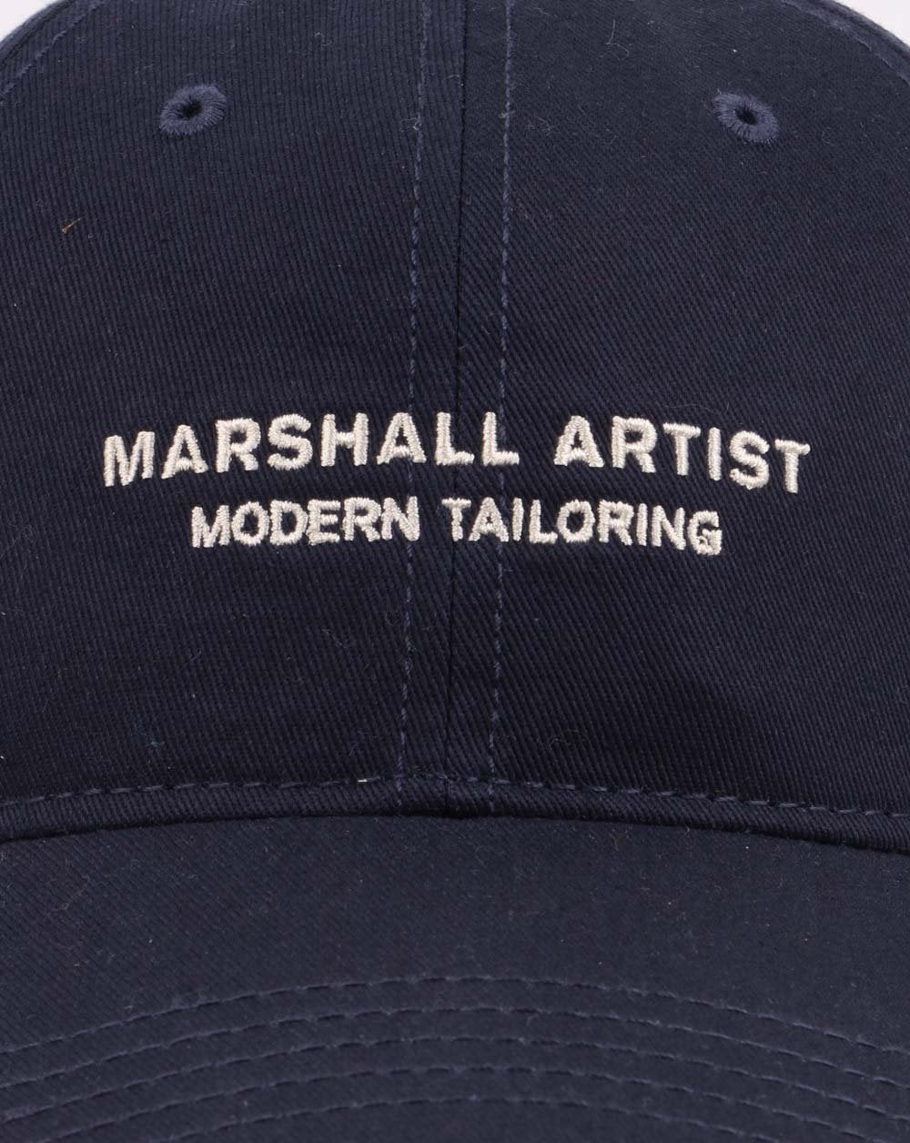 Marshall Artist Baseball Cap Navy - Image 2