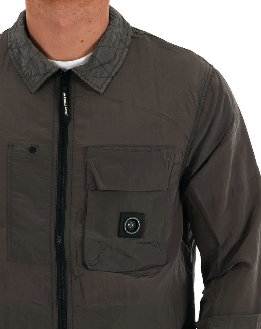 Marshall Artist Carico Overshirt Volcanic Grey - Image 2