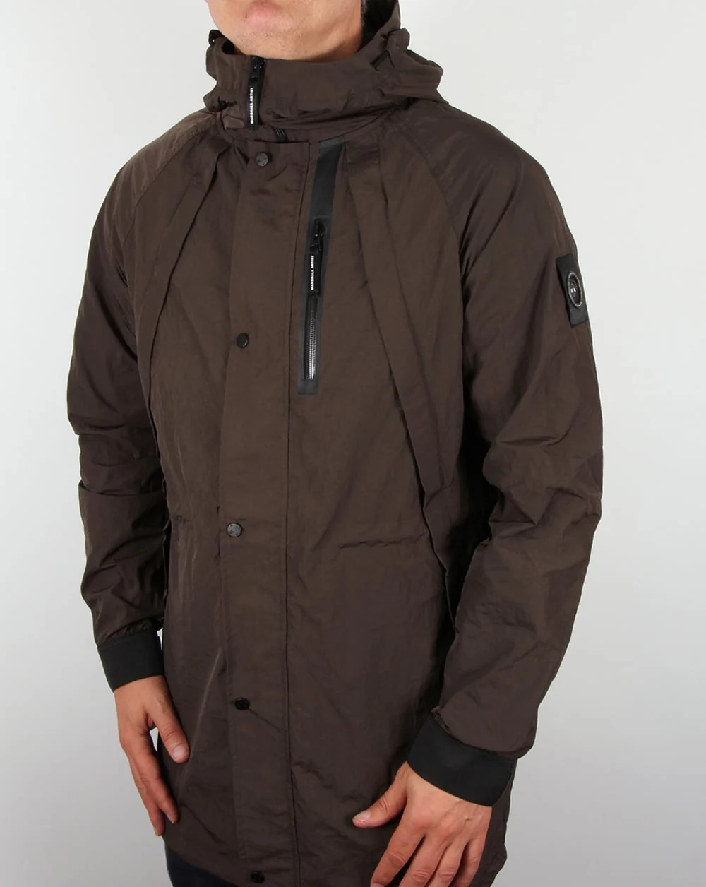 Marshall Artist Compacta Rain Mac Khaki - Image 4