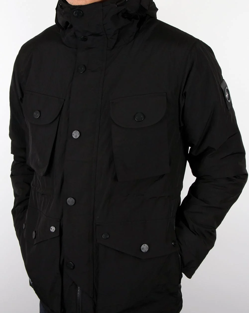 Marshall Artist Compacta Snow Parka Black - Image 4