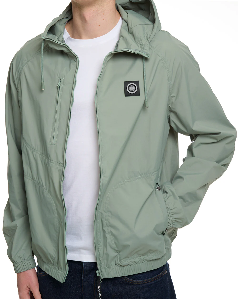 Marshall Artist Fairfax Hooded Jacket Sage - Image 2