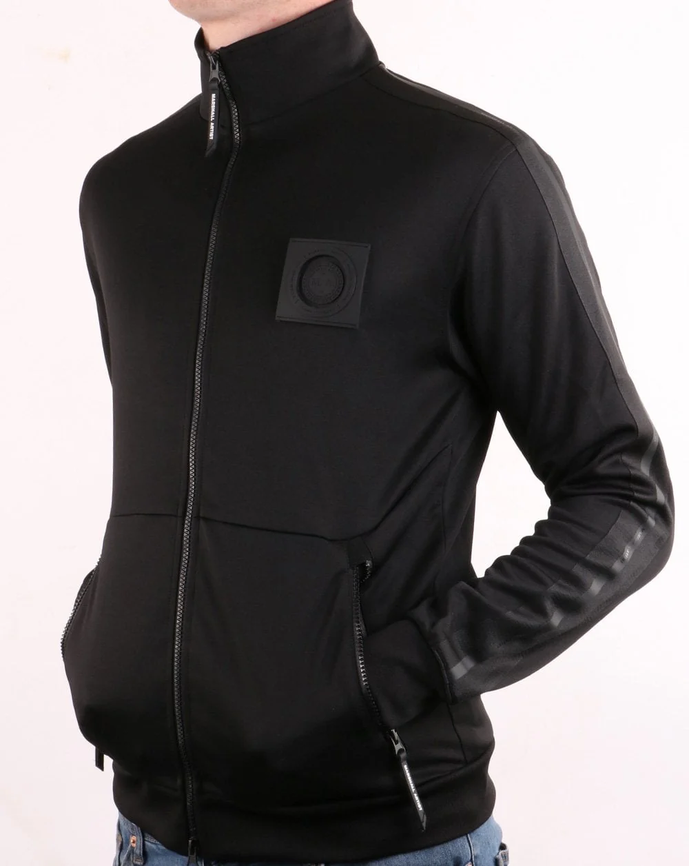 Marshall Artist Fantom Track Top Black - Image 5