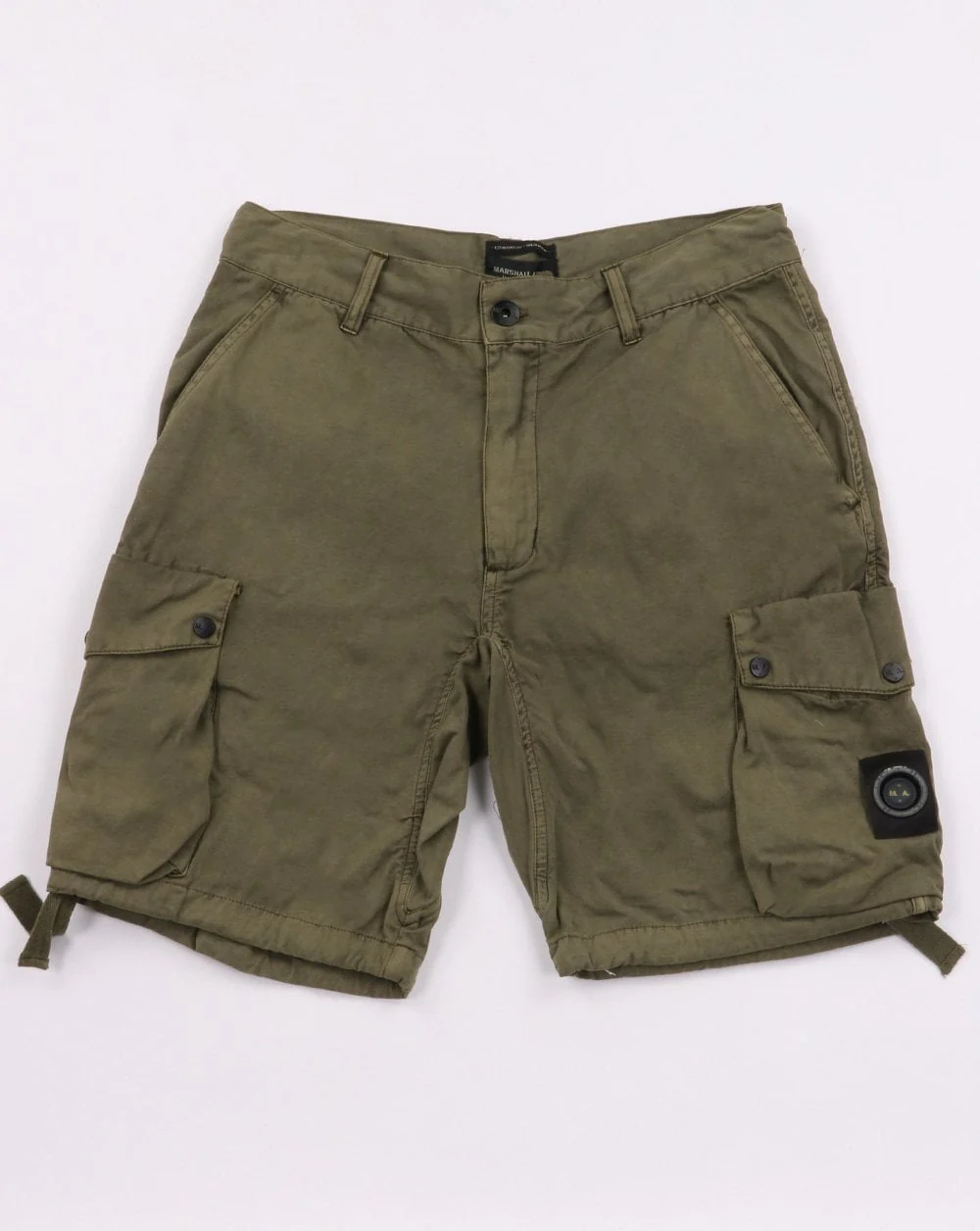 Marshall Artist Garment Dyed Cotton Short Khaki