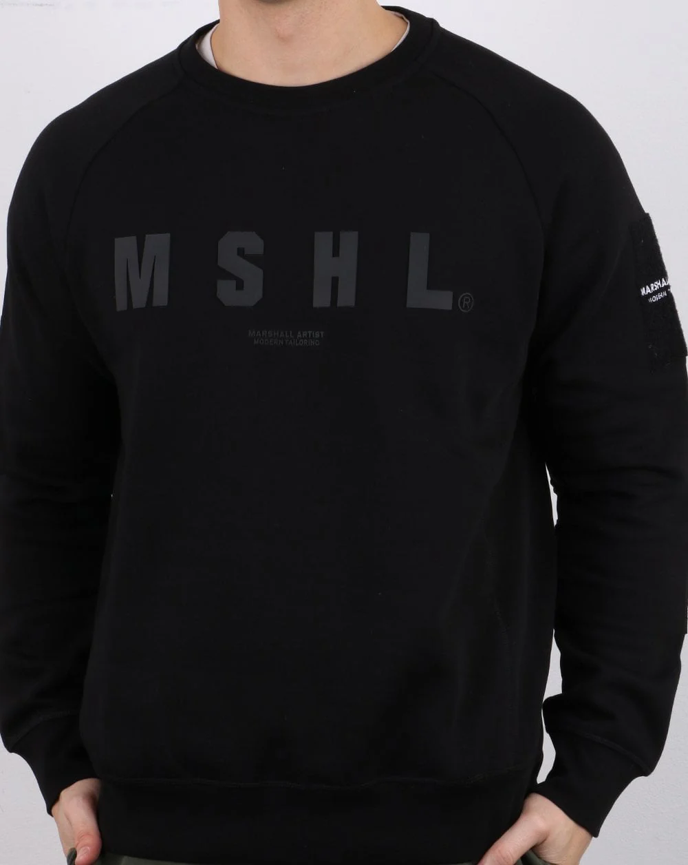 Marshall Artist Hybrid Tech Sweatshirt Black