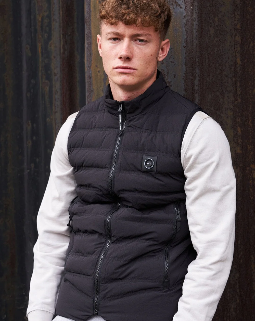 Marshall Artist Lightweight Bubble Gilet Black - Image 3