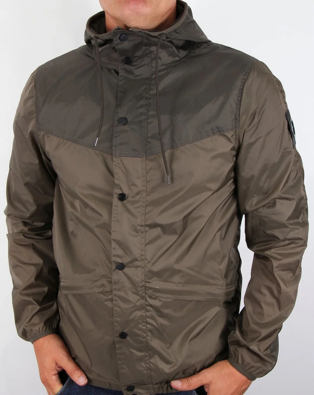 Marshall Artist Liteshell Tech Jacket Putty Khaki - Image 4
