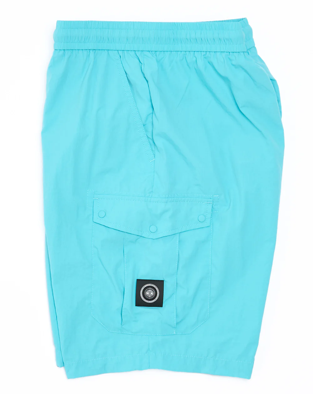 Marshall Artist Newport Cargo Swim Shorts Cyan - Image 3