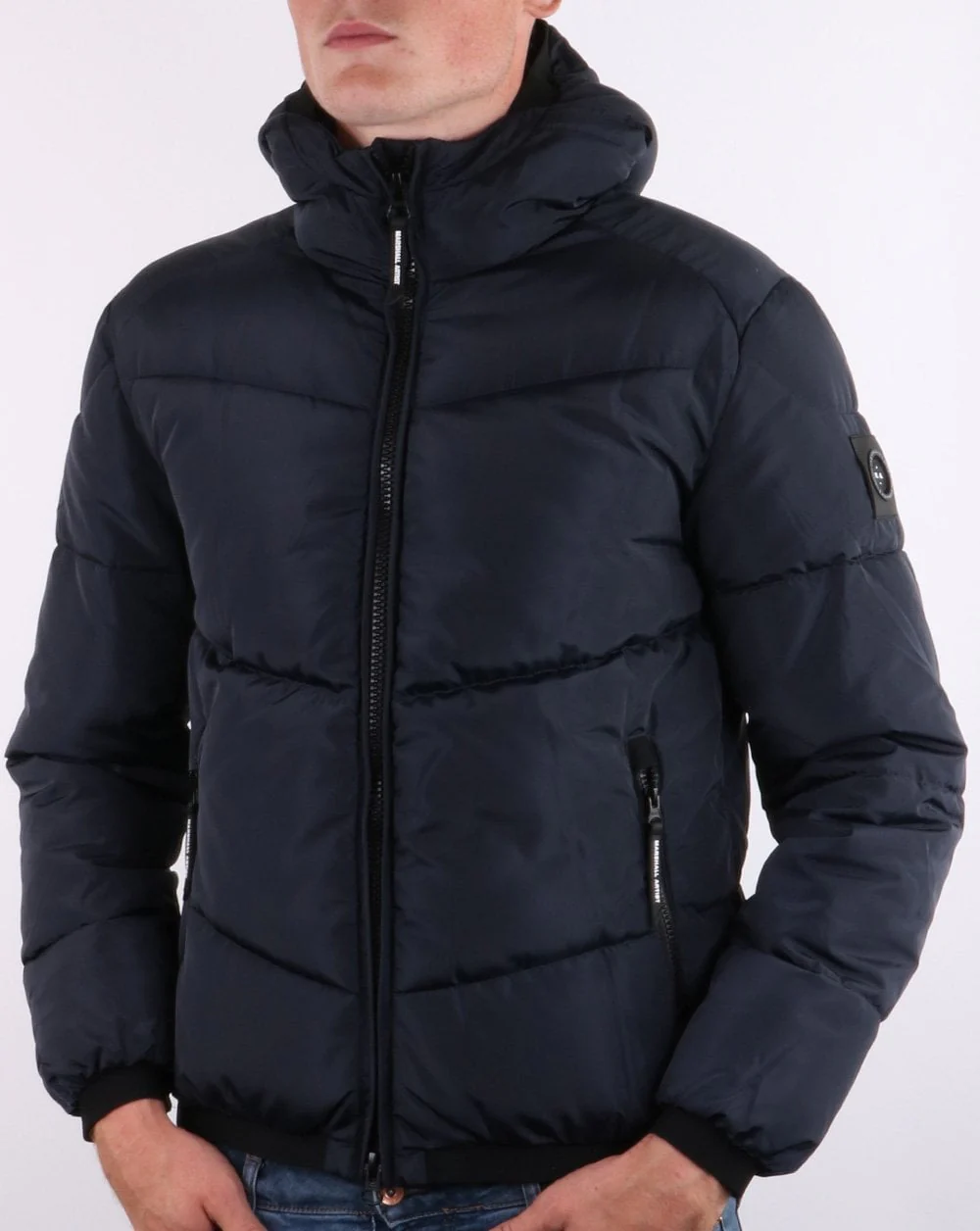 Marshall Artist Paninaro Bubble Jacket Navy
