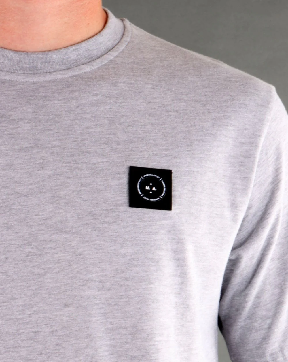 Marshall Artist Short Sleeve Siren T-shirt Grey Marl - Image 4
