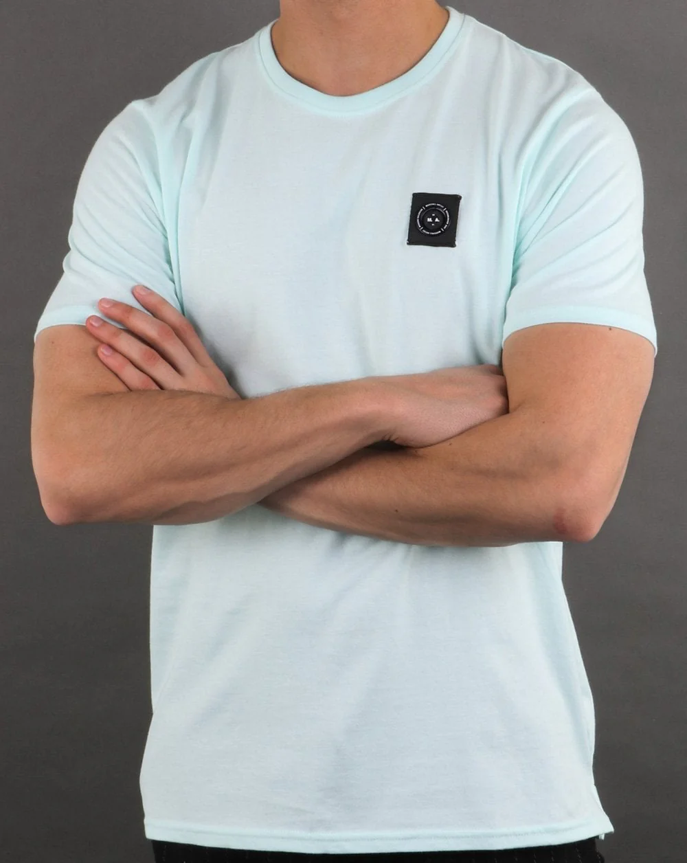 Marshall Artist Short Sleeve Siren T-shirt Light Blue - Image 3