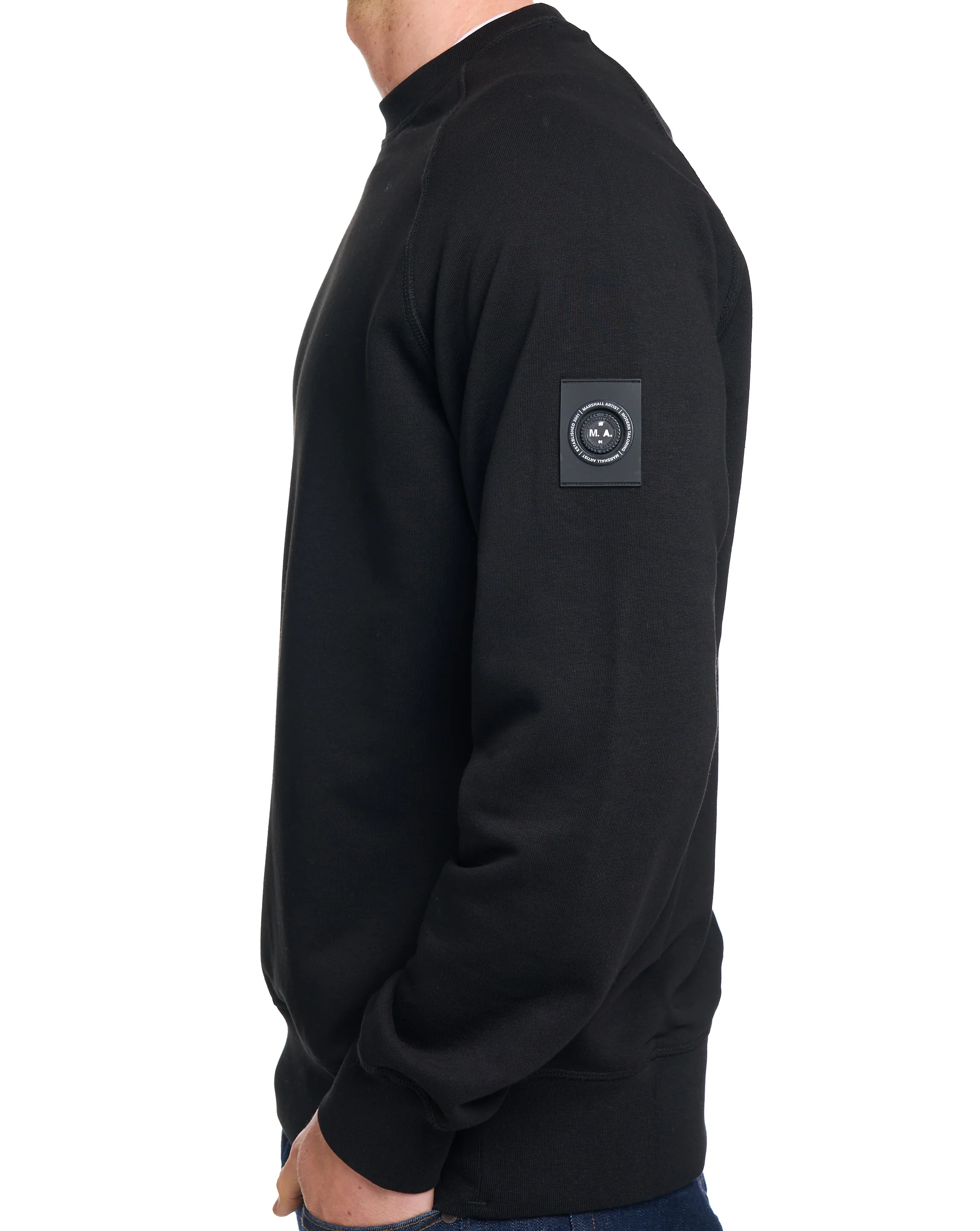 Marshall Artist Siren Crew Sweat Black - Image 3