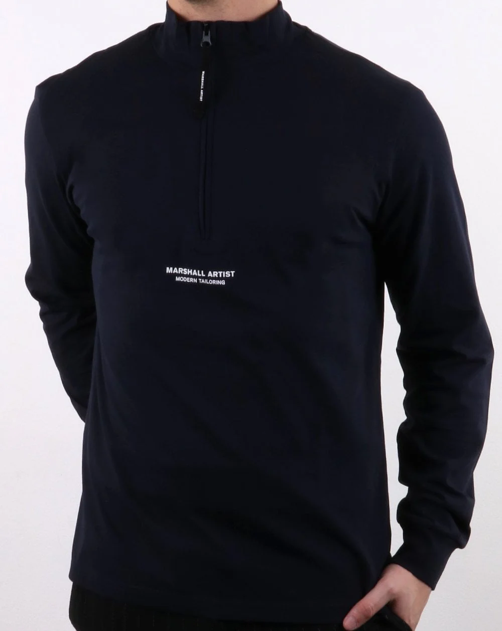 Marshall Artist Siren Funnel Neck Navy - Image 2