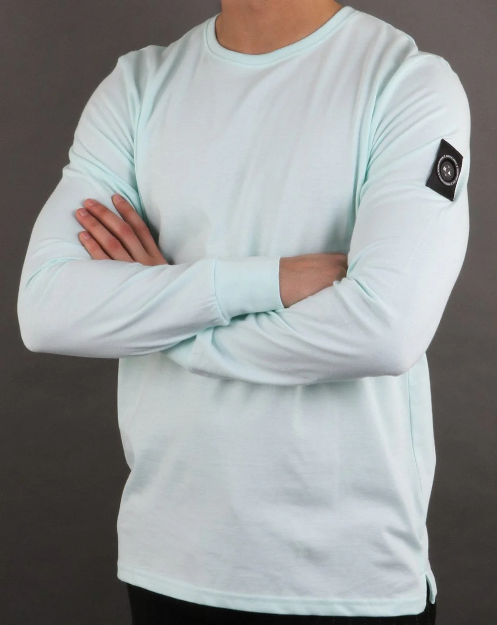 Marshall Artist Siren Long Sleeve T-shirt Light Blue - Image 3