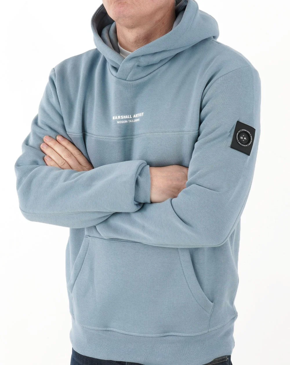 Marshall Artist Siren Oth Hoody Flint Blue - Image 3