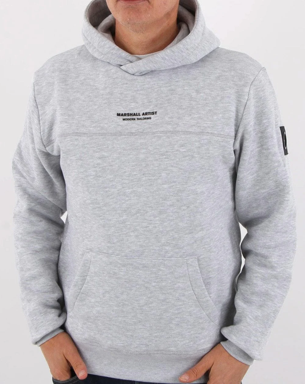 Marshall Artist Siren Oth Hoody Grey Marl - Image 3