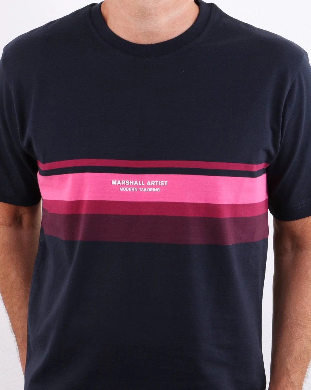 Marshall Artist T-shirt Navy - Image 3