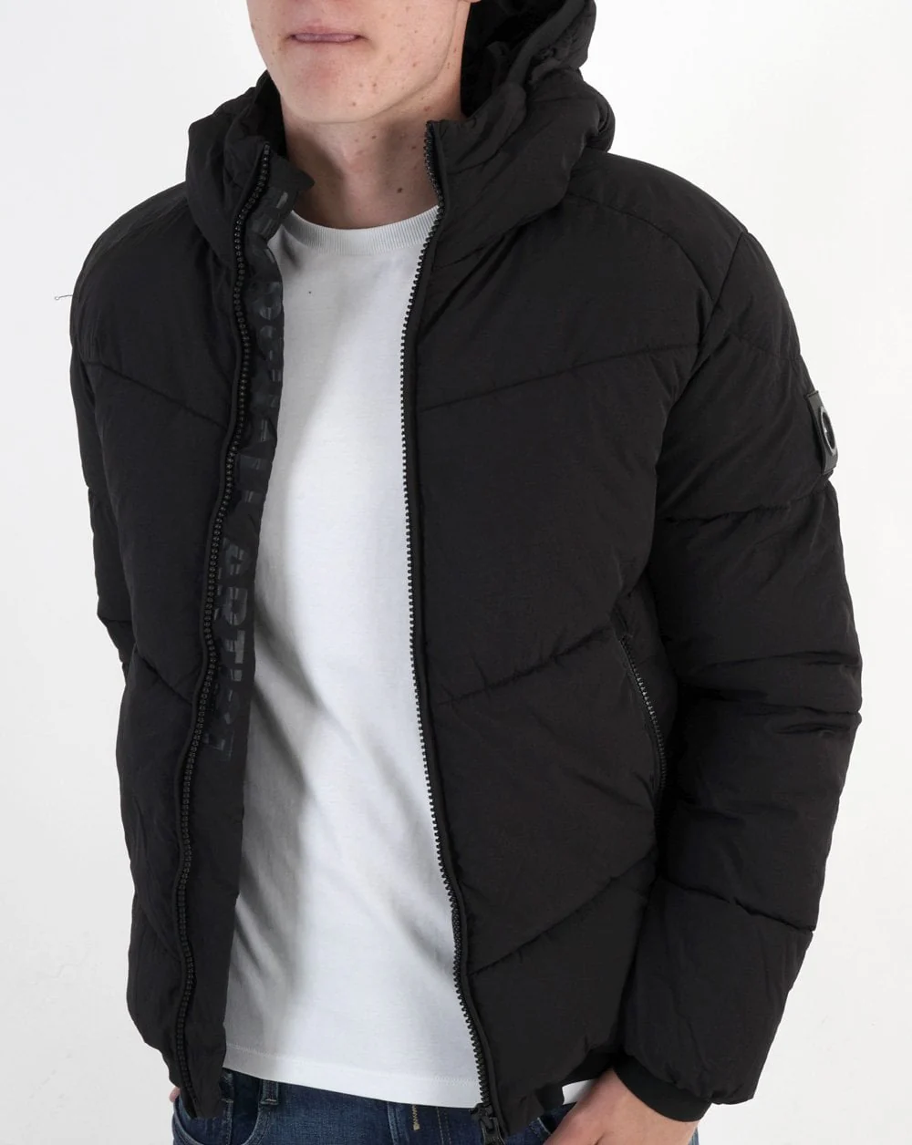 Marshall Artist Transalpino Bubble Jacket Black - Image 5