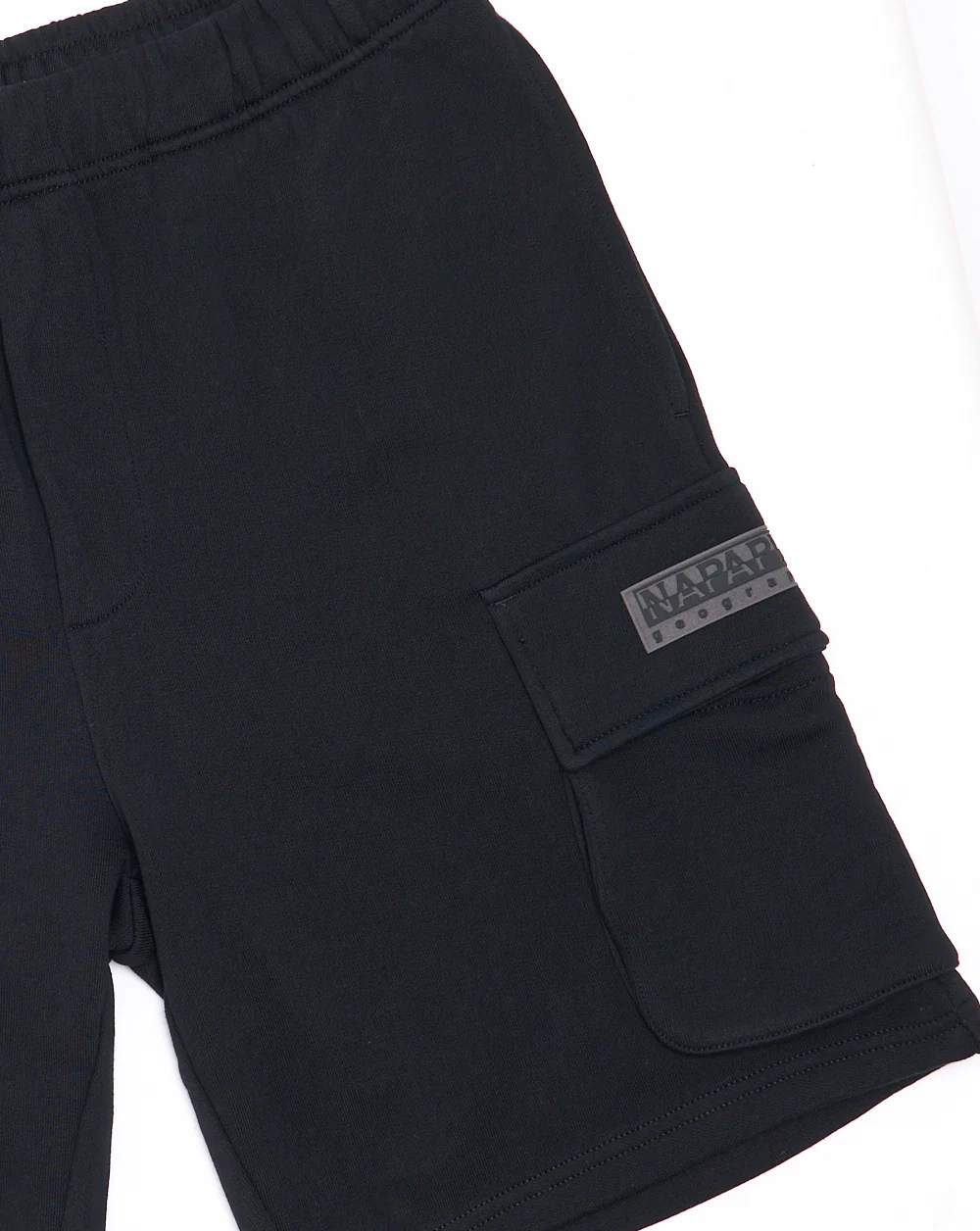Napapijri Box Logo Cargo Bermuda Shorts Black - Image 2