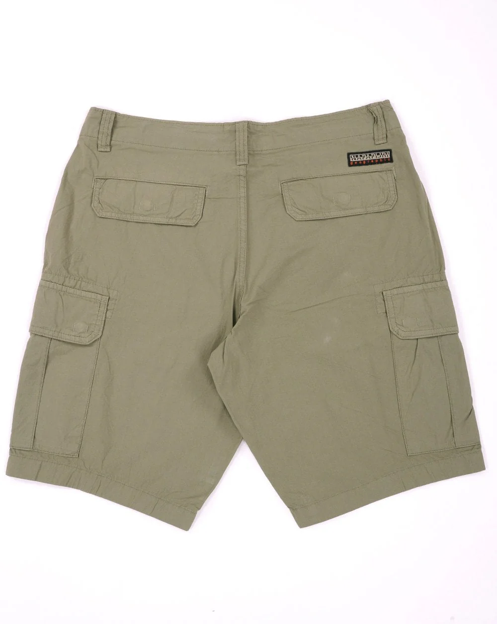 Napapijri Noto 5 Cargo Shorts Green - Image 3