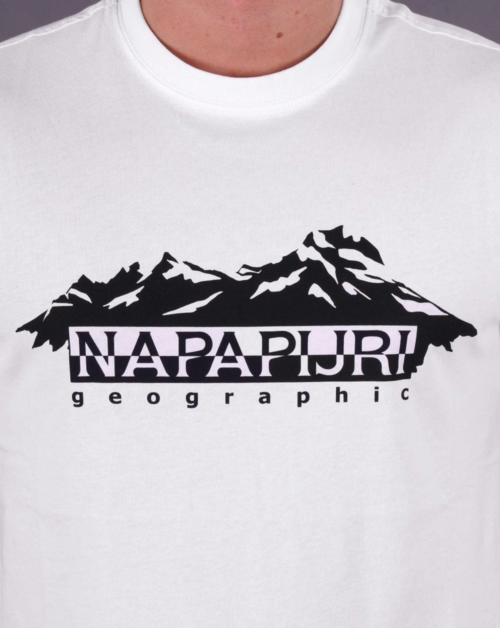 Napapijri Racing T Shirt Bright White - Image 2