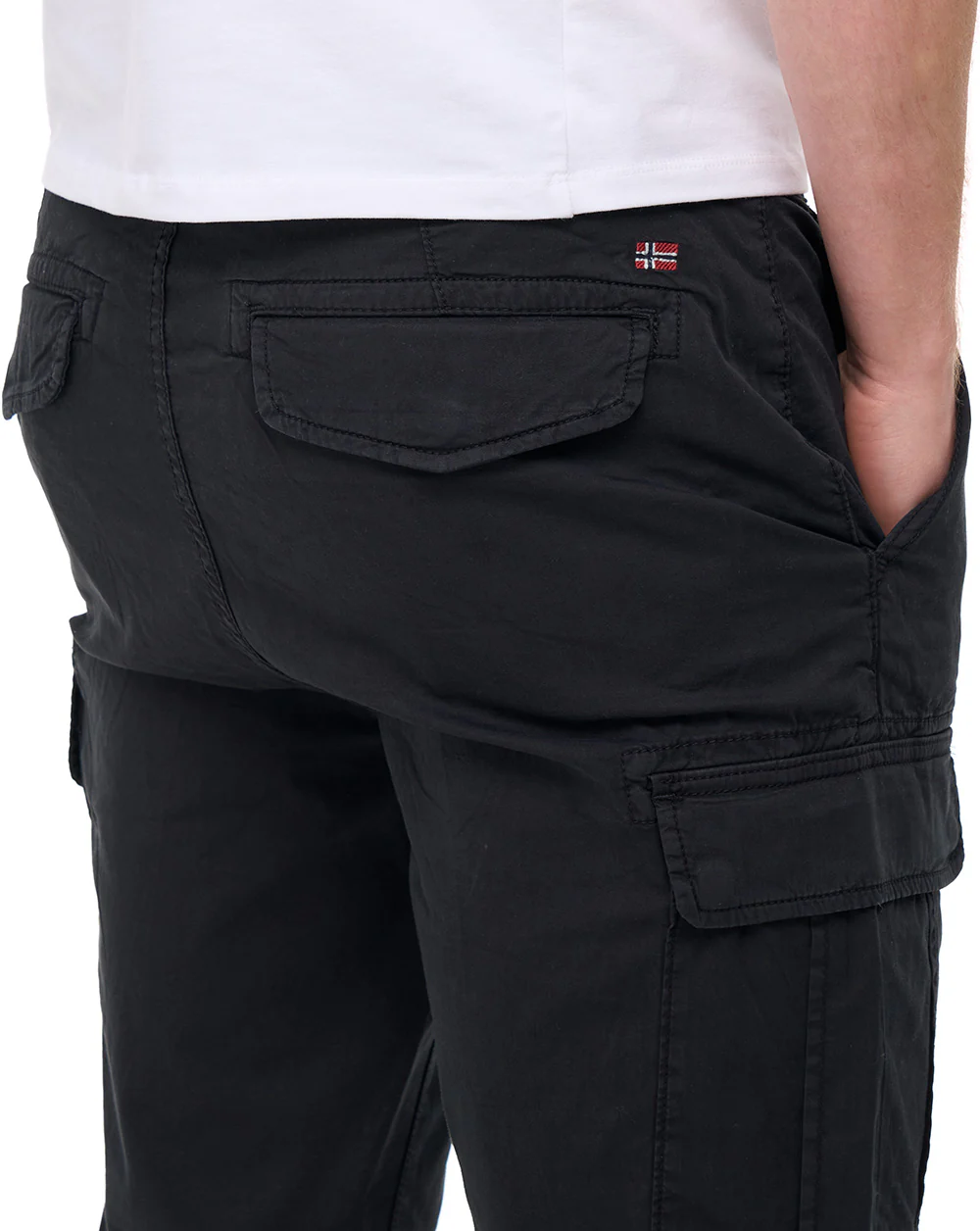 Napapijri Yasuni Cargo Pants Black - Image 5
