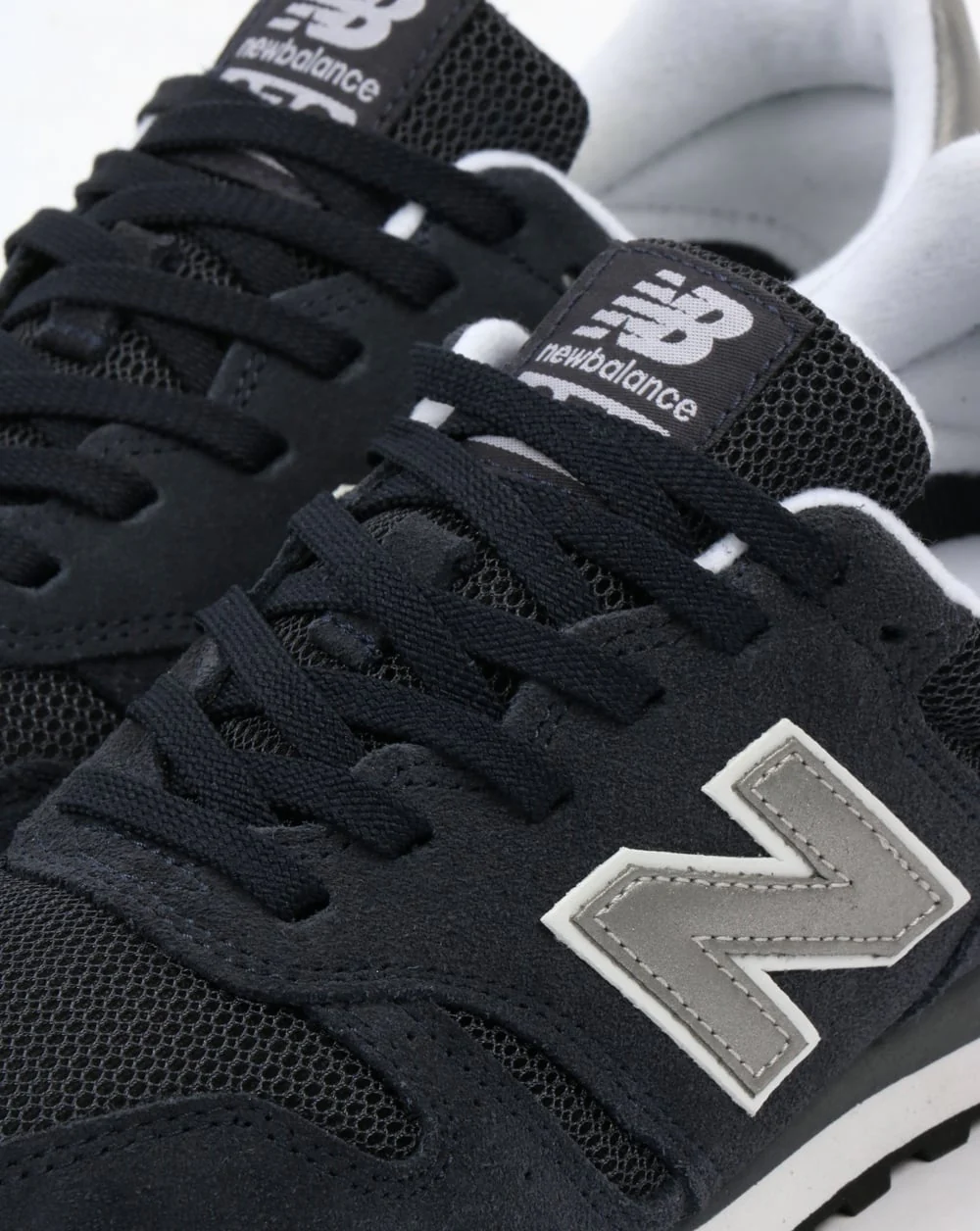 New Balance 373 Modern Classics Trainers Navy/Silver - Image 3