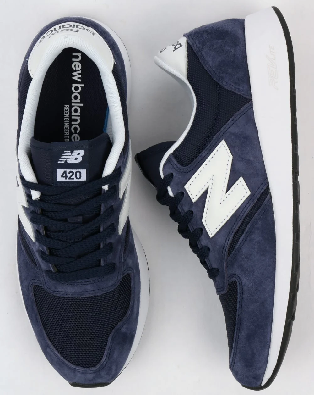 New Balance 420 Re-Engineered Trainers Navy - Image 2