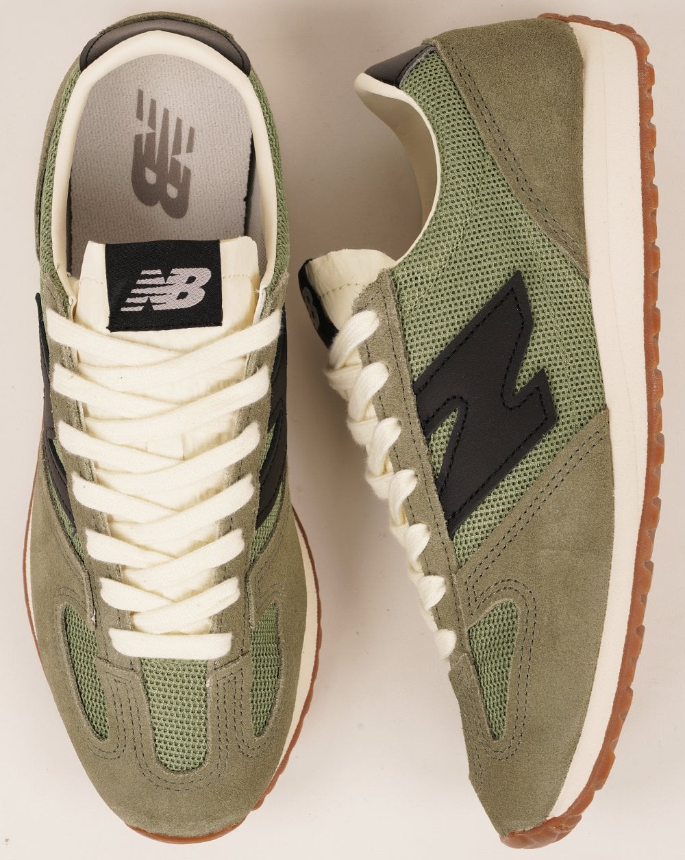New Balance 471 Trainers Oregano/Navy - Image 4